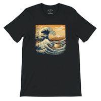 Load image into Gallery viewer, The Great Wave of Coffee - Everyday Tee