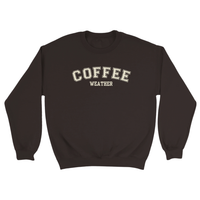 Load image into Gallery viewer, Coffee Weather – Cozy Crewneck Sweatshirt